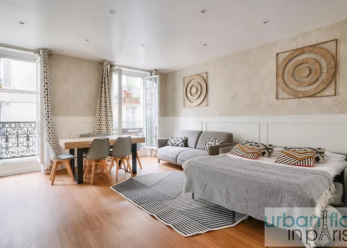 23 - Charming 3bdr Parisian In Montorgueil Lägenhet *